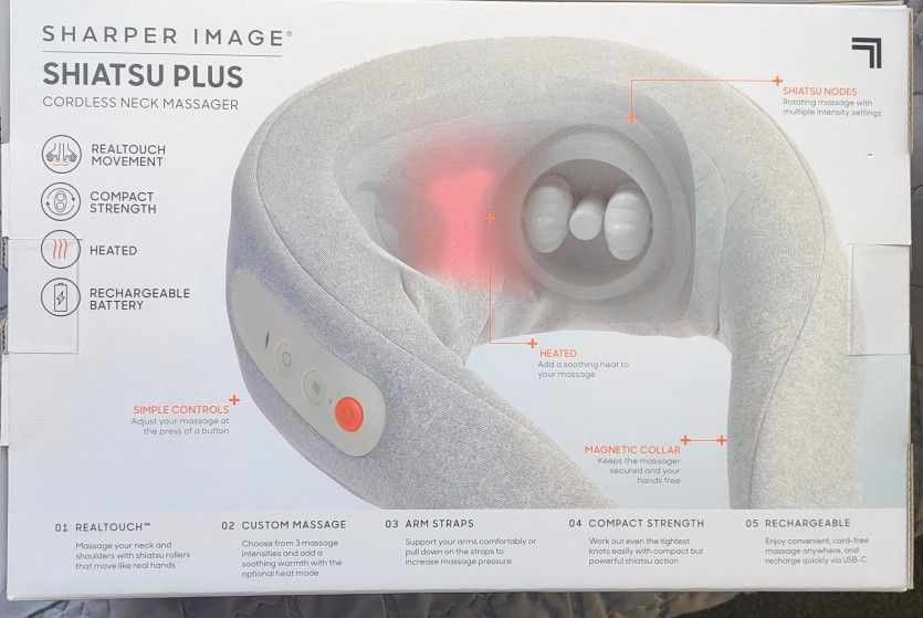 Sharper Image Shiatsu Plus