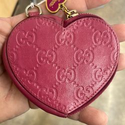 Heart Wallet Gucci