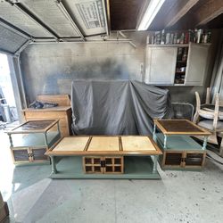 Unique Handcrafted Coffee Table & End Tables 