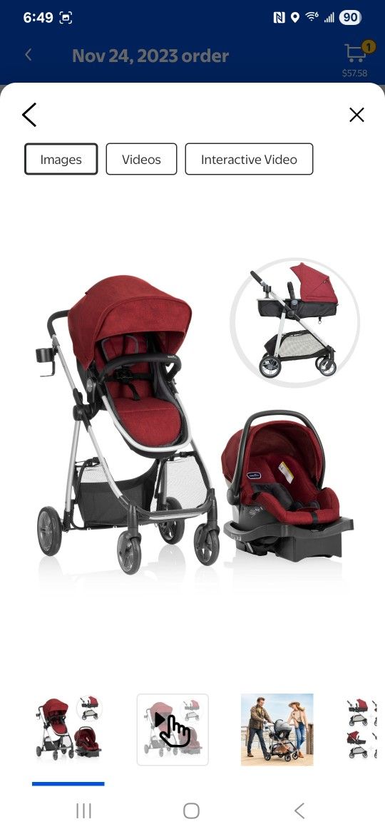 Carseat & Stroller Combo 