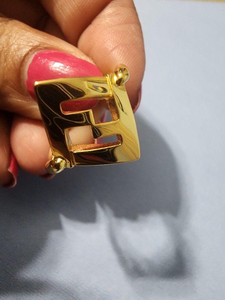 Fendi Ring Gold Plated