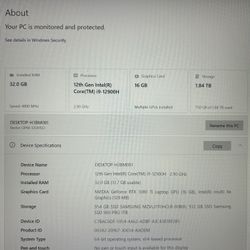MSI Vector GP66 Gaming Laptop