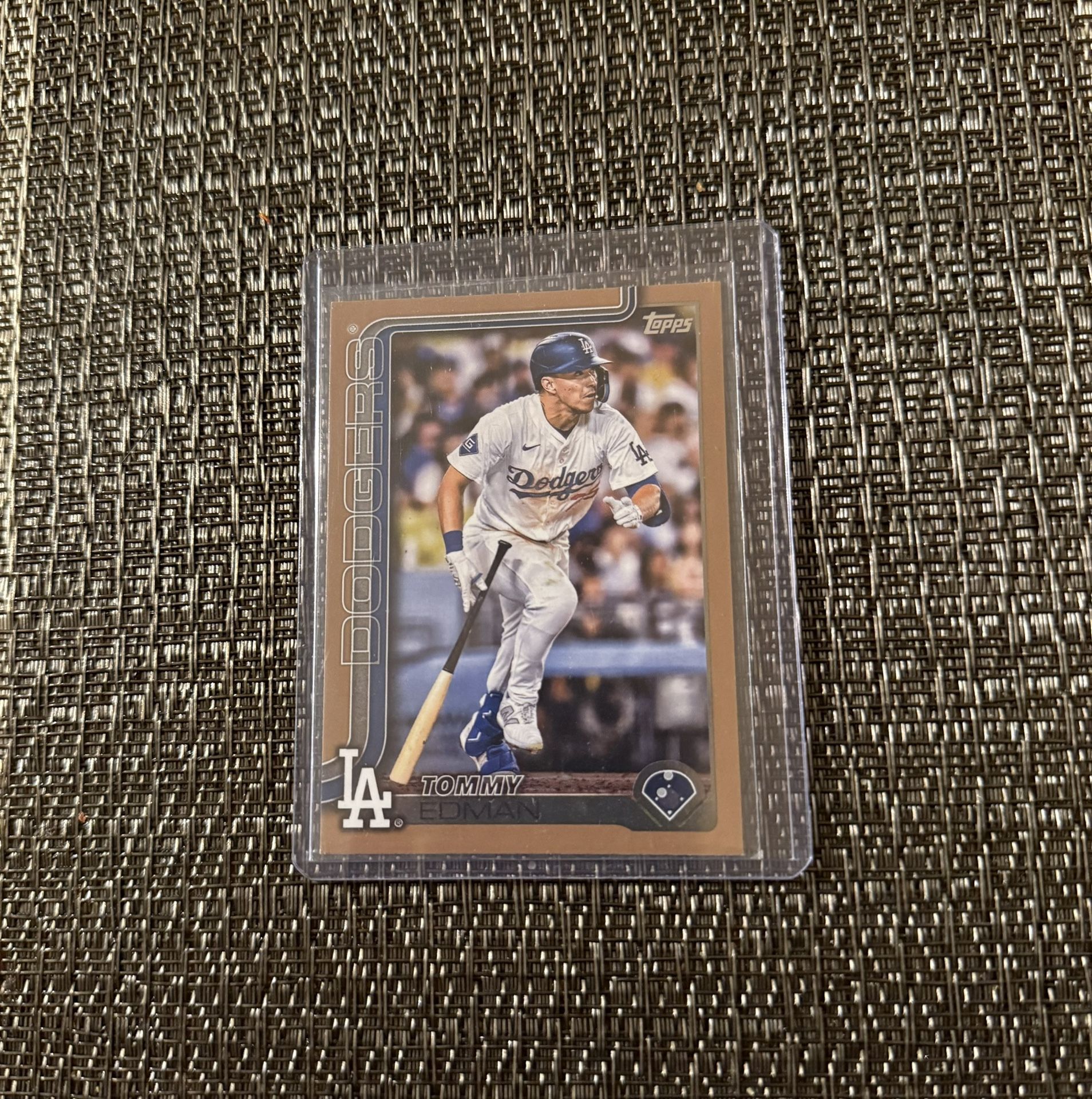 Baseball Numbered Card