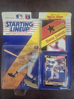 1992 David Justice Starting Lineup