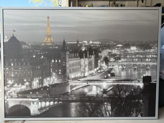 Paris Framed Picture 55x39