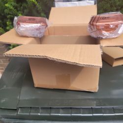 Brand New Containers Boxes Of Different Sizes 