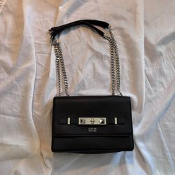 GUESS Faux Leather Cherie Convertible Crossbody Flap Purse VG711521