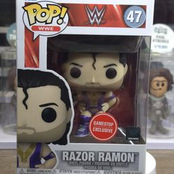 47 Razor Ramon (WWE) Game Stop Exclusive Funko Pop