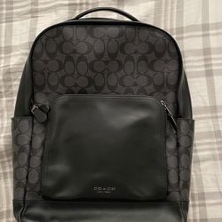 Coach Backpack (Unisex) Used once. Send offers