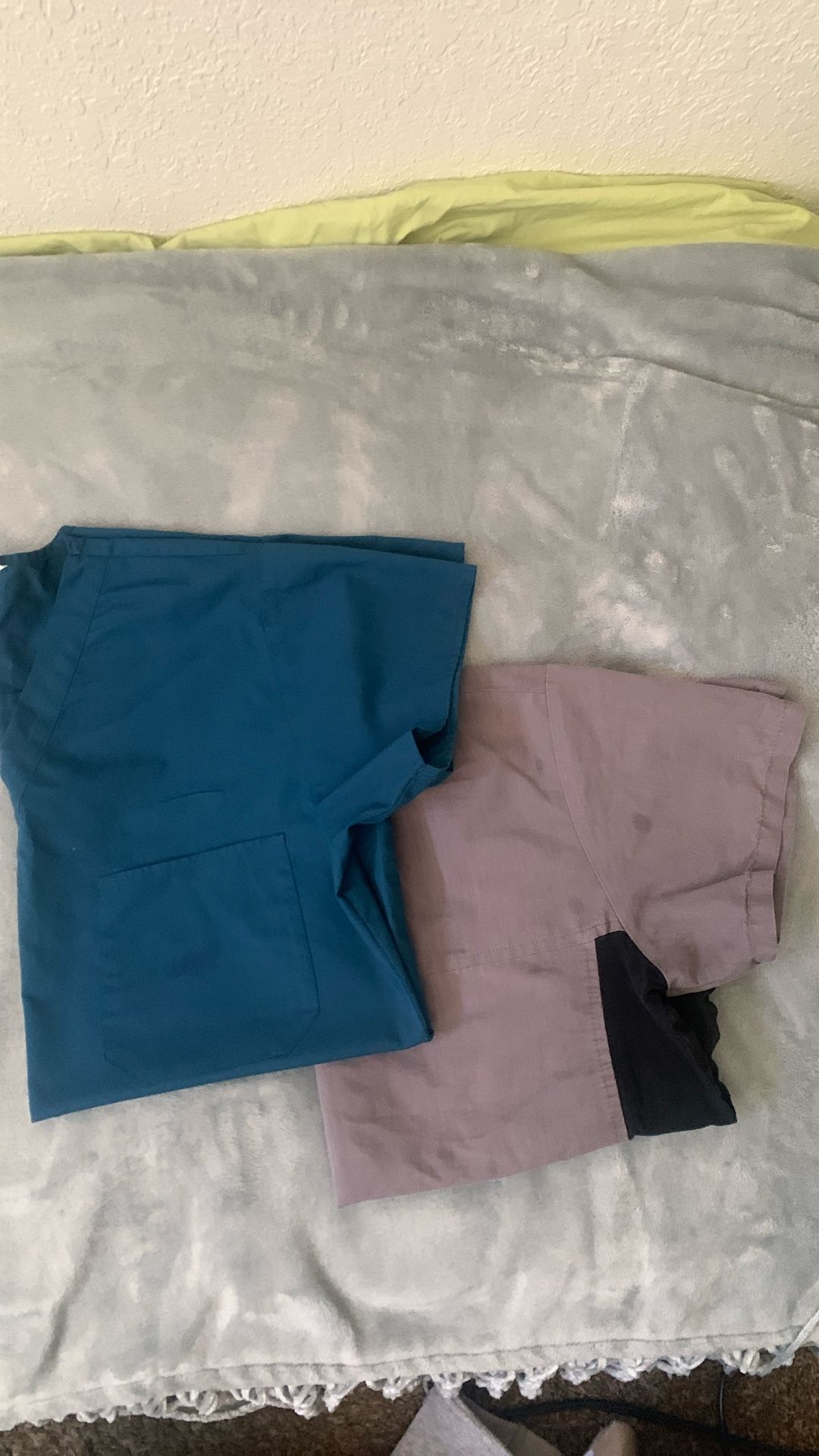2 Woman Scrub Tops