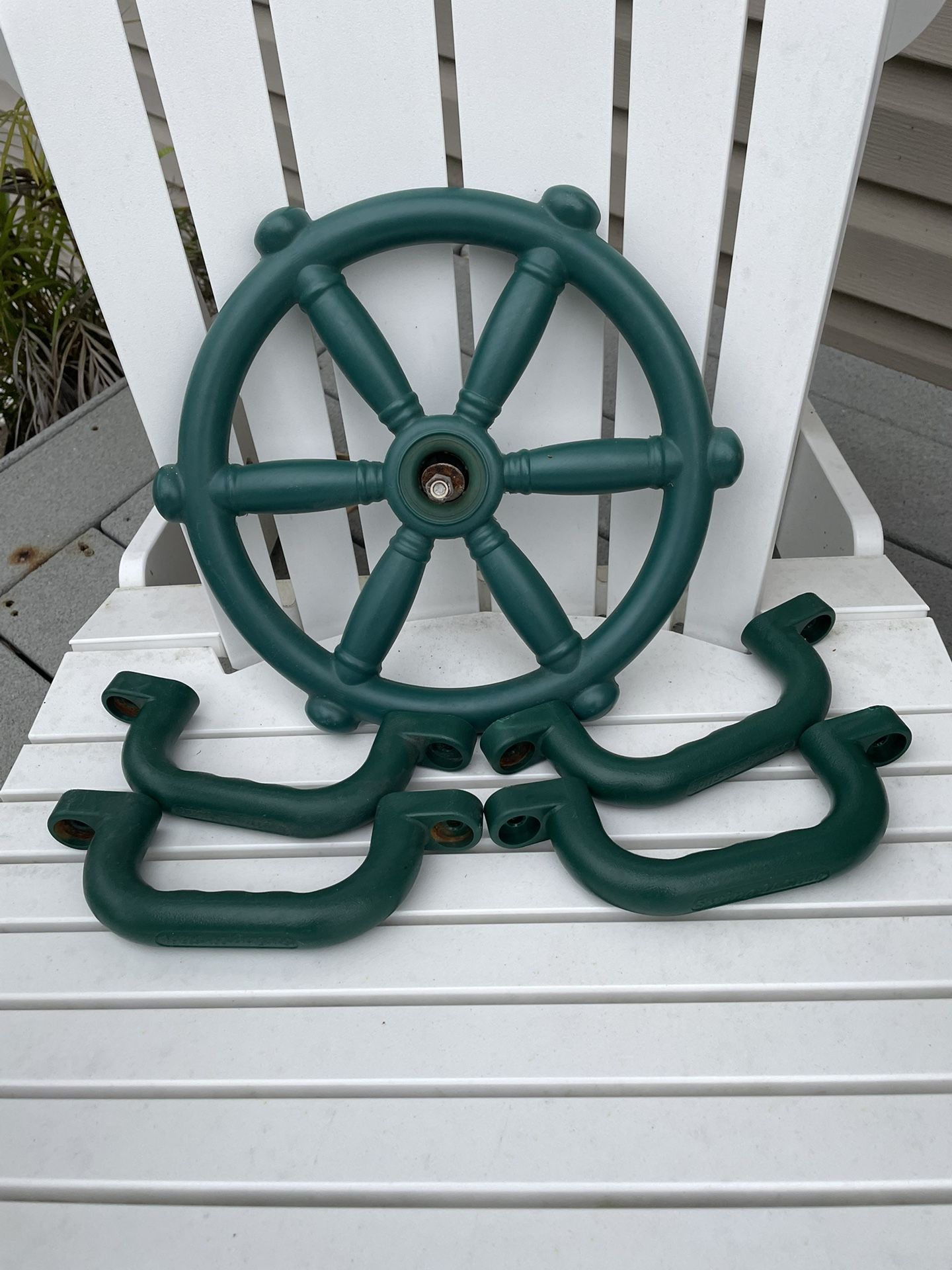 ***REDUCED***Swing N Slide Safety Handles And Pirate Steering Wheel