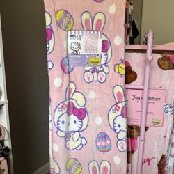 Hello Kitty Easter Blanket