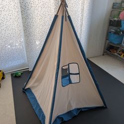 Cloth And Wood Teepee