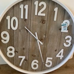 Large 29” Farmhouse Wall Clock