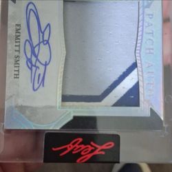 Emmit smith patch auto 2/8