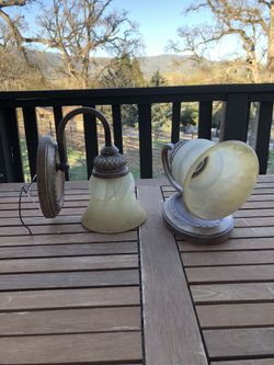 Sconces set of 2 lighting lights wall living room lights