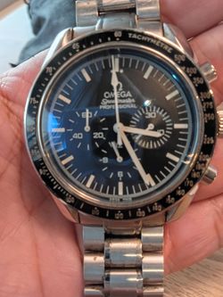 Authentic Omega Speed master watch ( Dark side of the moon)