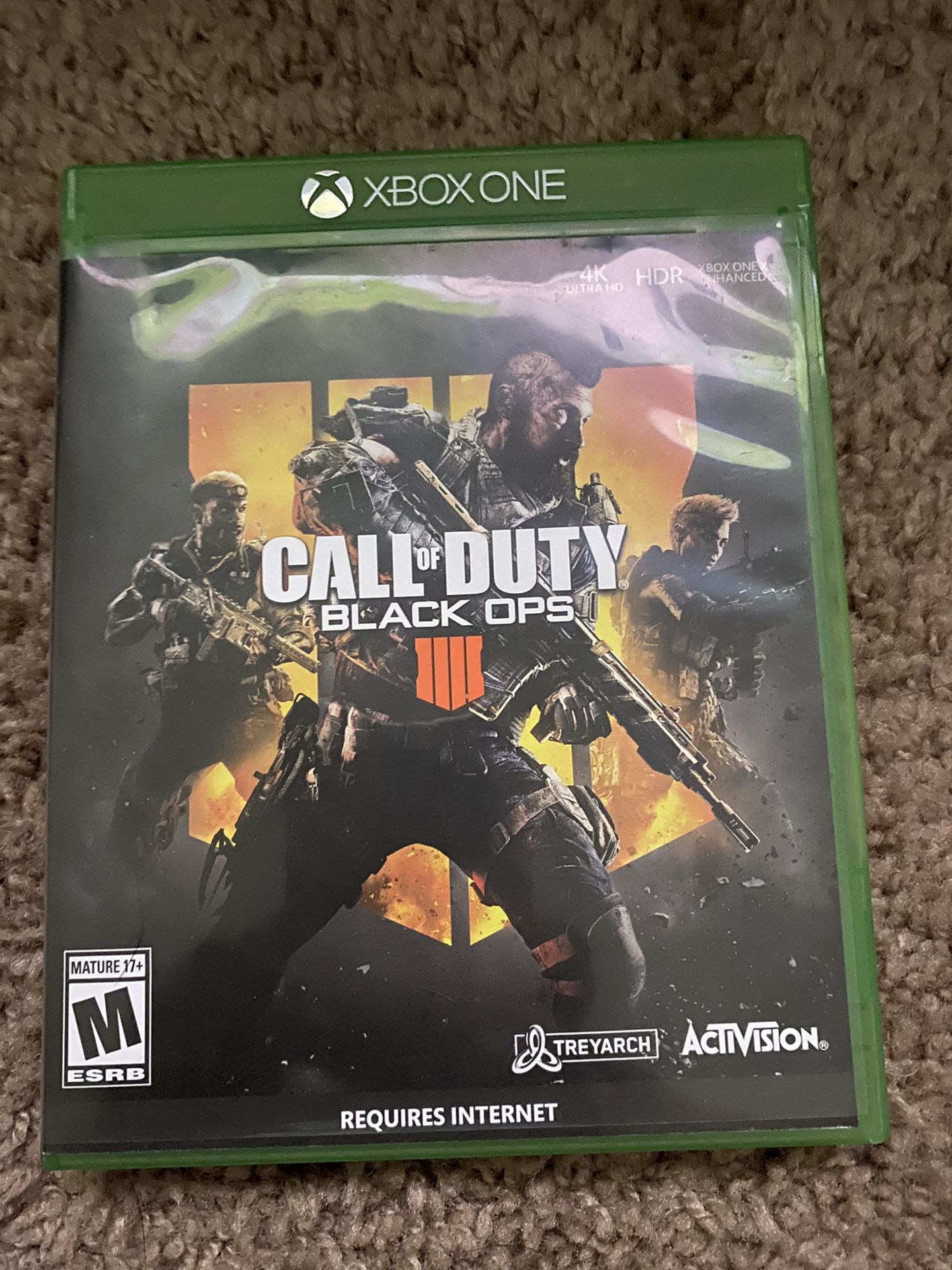 XBOX ONE Call of Duty Black Ops 4