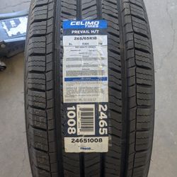265/65/18 Celimo PREVAIL HT - New Tires