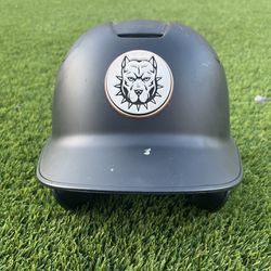 Easton Z5 2.0 Baseball Batting Helmet JR. SZ 6 1/2 -7 1/8 Matte Black Bulldog