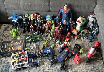 Avengers And D.C Toys