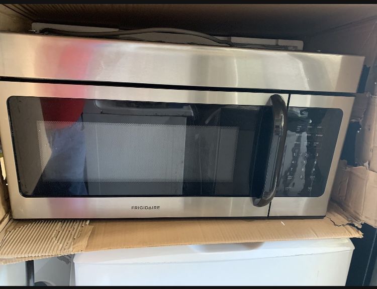 30” Frigidaire Microwave Hood Over The Range Stainless Steel