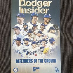 Los Angeles Dodgers Insider Magazine