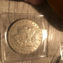 1901 S Morgan Silver Dollar Au