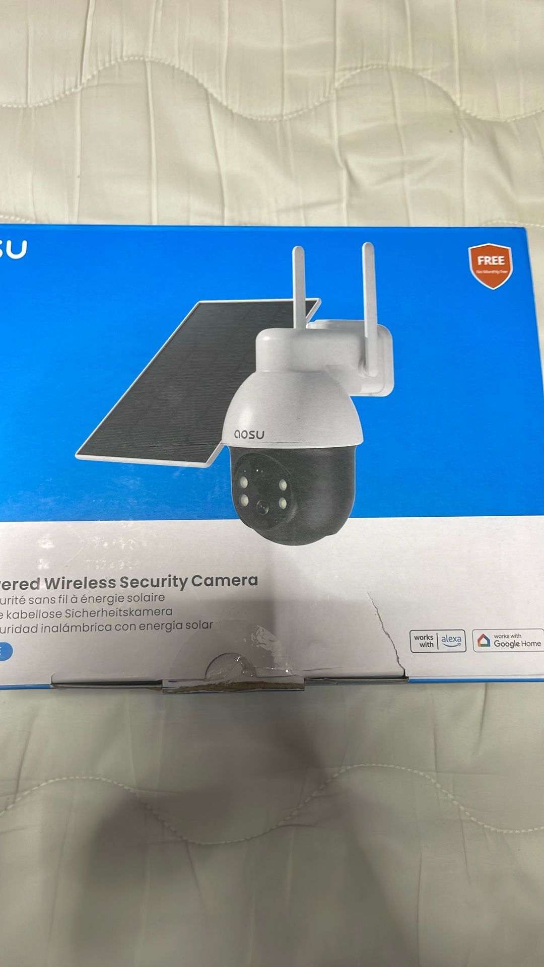 Wireless Security Camera Solar Powerd