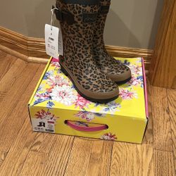Joules Animal Print Rain Boots