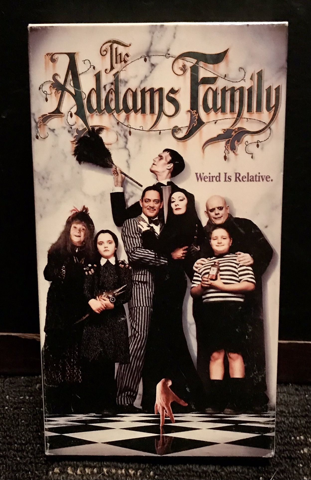 Addams Family VHS Wierd Is Relative Movie