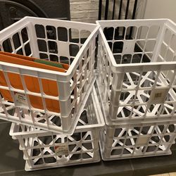 Stackable Crate File Set of 4