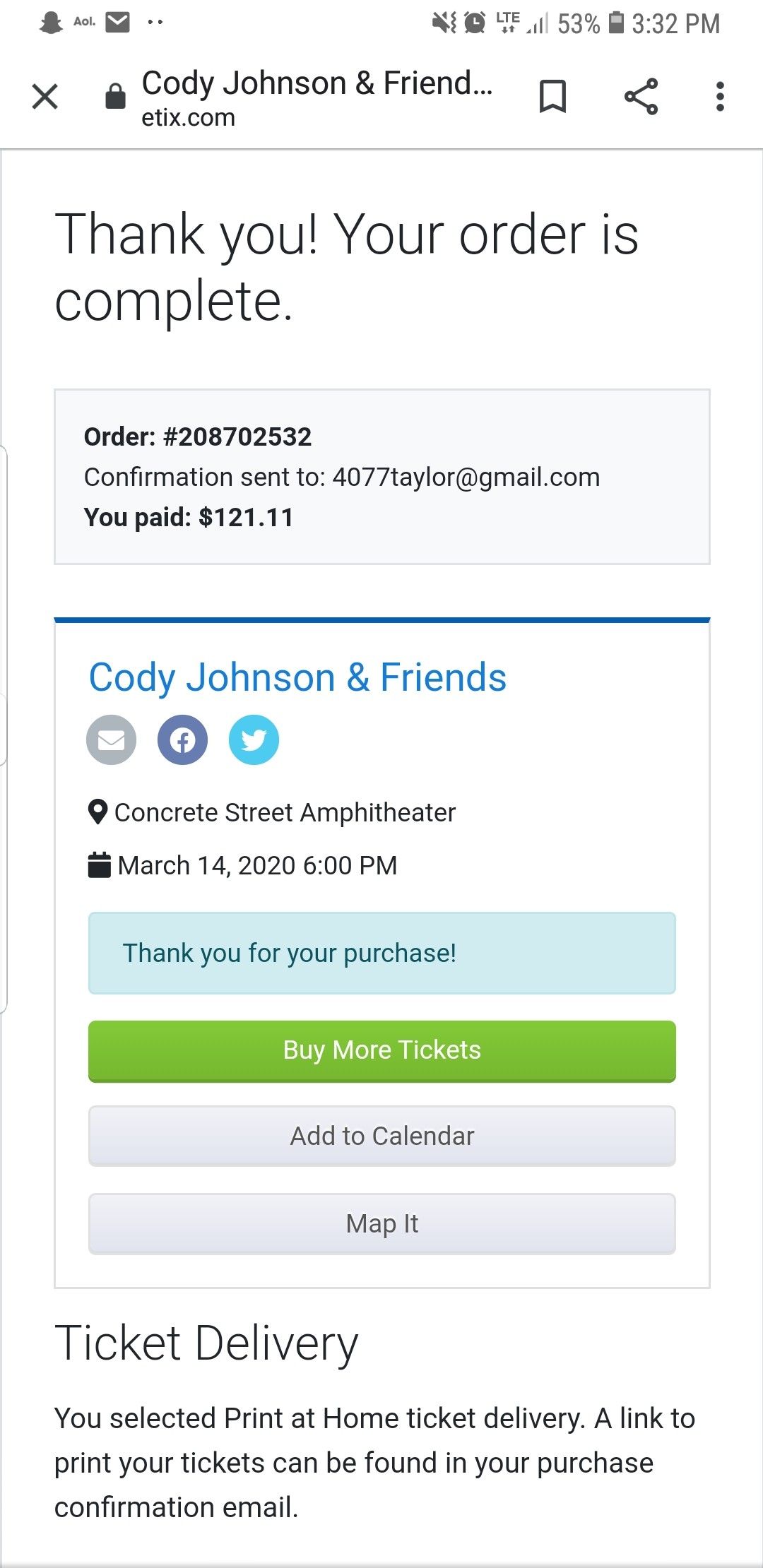 Cody Johnson Tickets