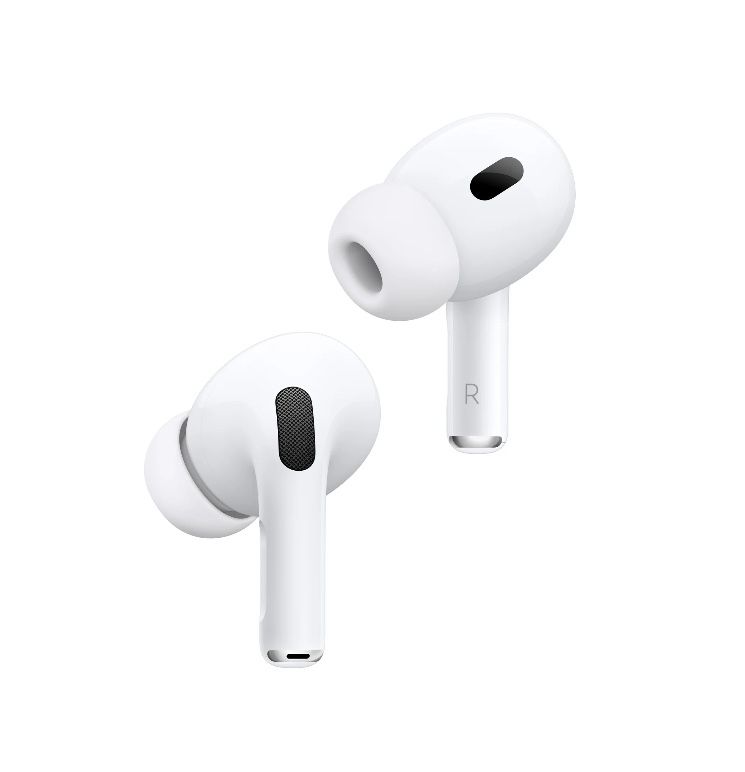 Apple AirPods Pro 2, Wireless Earbuds, Active Noise Cancellation, Hearing Aid Feature