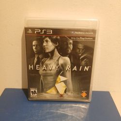 PS THREE HEAVY RAIN