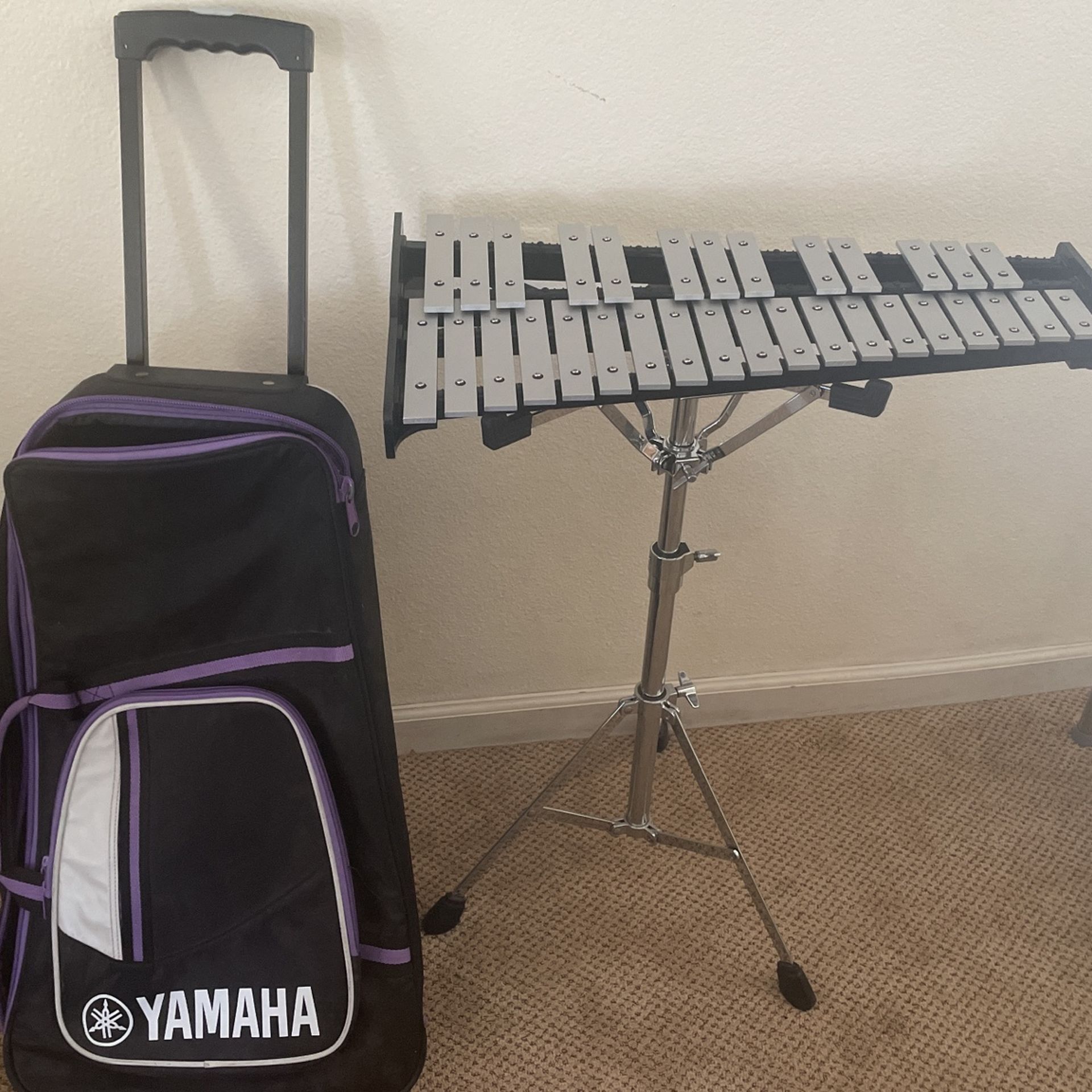 Yamaha SBK-350 Student Bell Kit with Rolling Cart