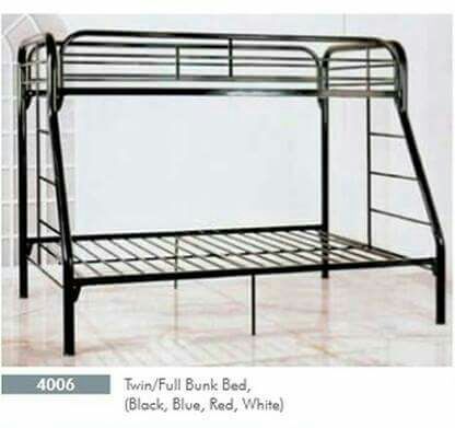 Twin/Full Metal Bunk Bed