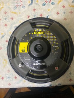 Kicker como 12” sub