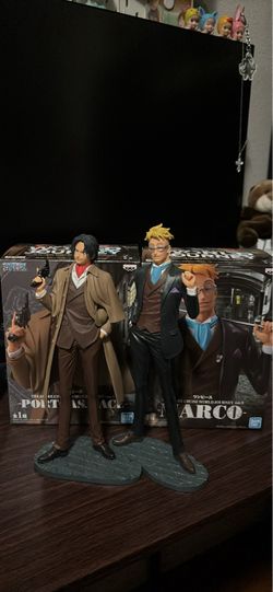 Ace and Marco Figures One piece Set