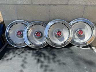 Vintage Hubcaps 1965 Dodge 