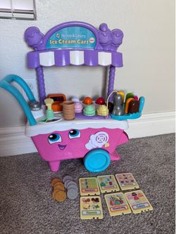 Leap Frog Scoop and Learn ice cream cart deluxe