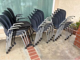 Fully loaded Herman Miller Caper office chairs