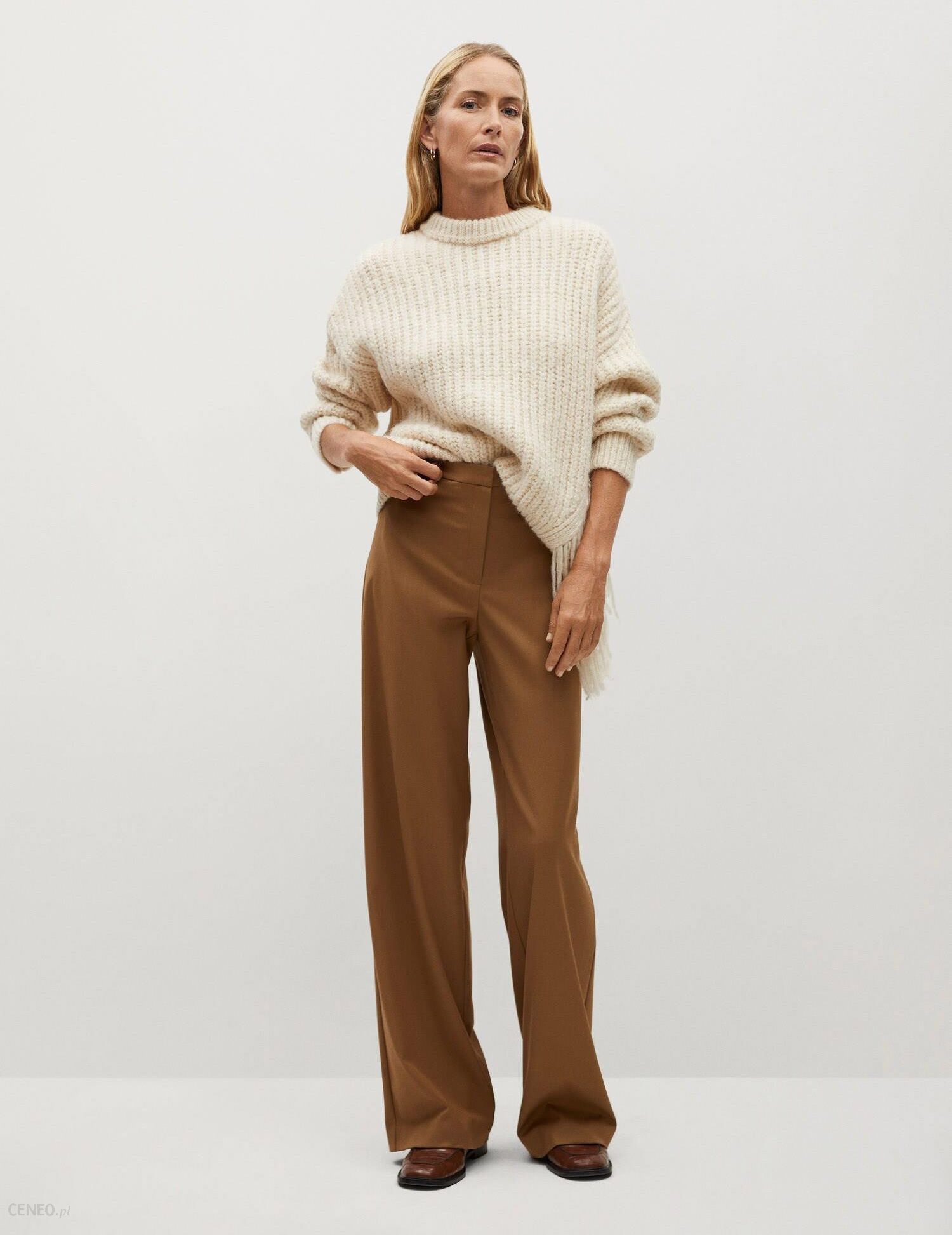 New with tags! MANGO Fringes Knit Sweater. Size - L