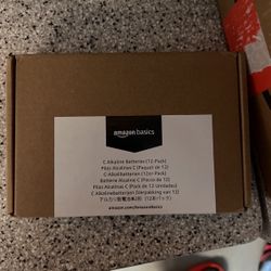 C Alkaline Batteries  