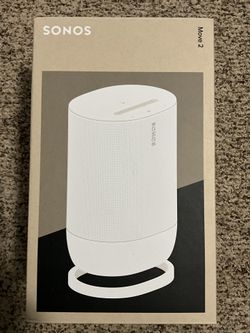 Sonos Move 2 Portable Smart Bluetooth & WiFi White