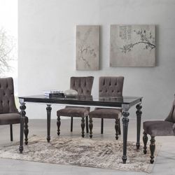 New Dining Table With 6 Chairs - Delivery And Financing Available 