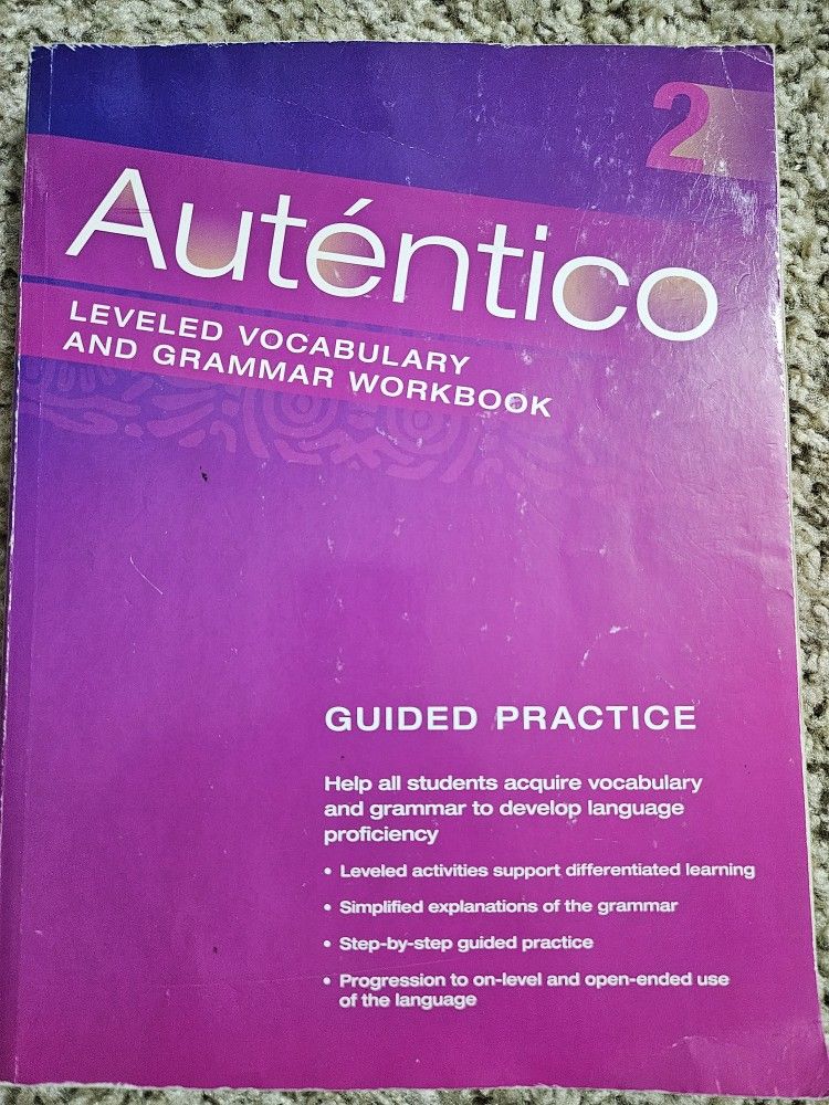 Spanish School Book