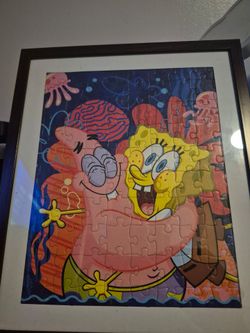 Custom Frames With Puzzled Picture