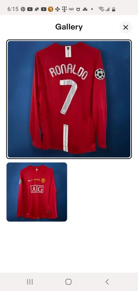 Cristiano Ronaldo Size L