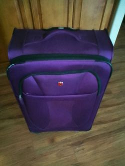 Pink suitcase